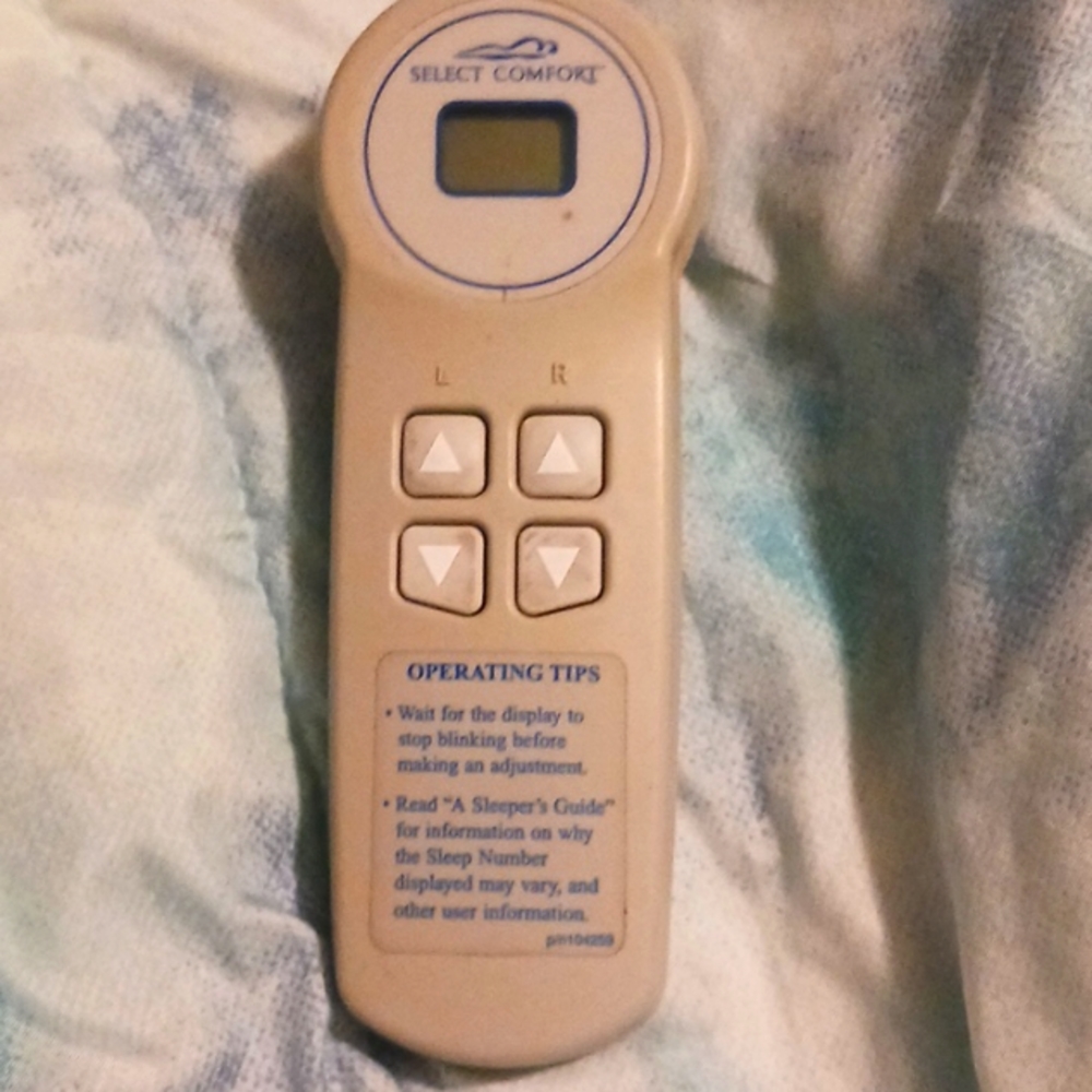 SLEEP NUMBER BED REMOTE